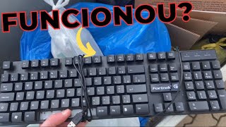 Encontrei esse TECLADO no LIXO, então resolvi JOGAR CS2 com ele