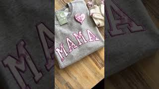 Sweet Mama Keepsake 🤍 #momlife #diycrafts #embroidery