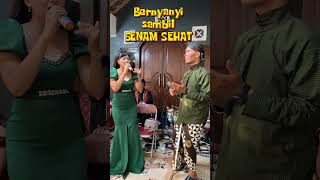 Bernyanyi di hajatan sambil SENAM SEHAT #shorts  #entertainment #song