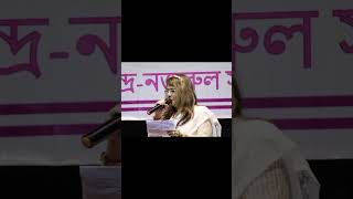 FAMOUS ANCHOR KOLKATA SARBANI CHATTERJEE PRGM RABINDRANAJRULJAYANTI2024 ORGANIZER POET'S FOUNDATION