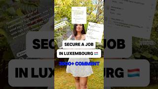 Secure a Job in Luxembourg 🇱🇺