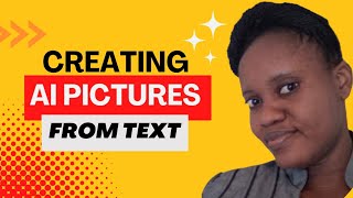 Creating AI pictures from text