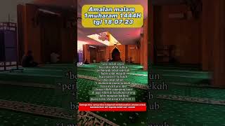 amalan malam 1muharam 1445H