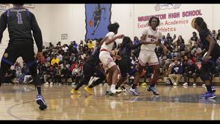 Crenshaw Cougars @ Washington Prep Generals Highlights #washingtonprep