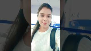 Mini vlog-20 delhi to Srinagar by flight..#youtubeshorts #newtrend #minivlog#travel #indigo#flight