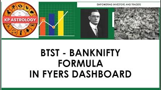 BTST | Banknifty Options | Backtest | Formula in Fyers Dashboard | KP View for Expiry