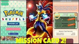 POKÉMON SHUFFLE MOBILE | Massive update! Lucarionite! | Mission Card #2