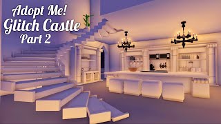 Adopt Me! Cozy Glitch Castle - Pt. 2 - Aesthetic Kitchen & Interior - Tour and Speed Build - Roblox