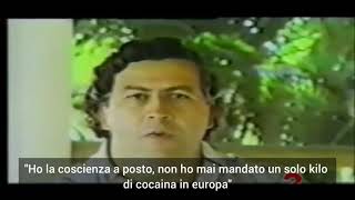 Pablo Escobar: "Non ho mai mandato un solo kilo in europa"