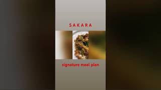 sakara signature meal plan (dinner)