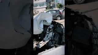 Build Quality of TATA SAFARI ❗Major Accident #makeinindia #tatasafari #shorts #accidentnews