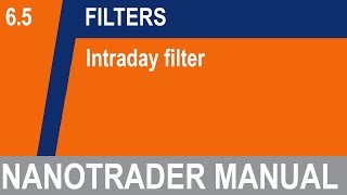 Intraday Filter