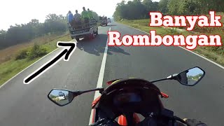 Gas Minggu Pagi Banyak Rombongan Sapi 🔥 ||SUZUKI GSX-R