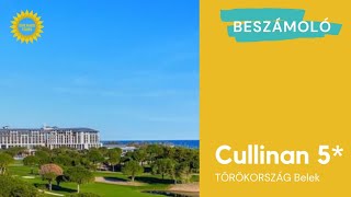 ÚJ TÖRÖK SZÁLLODA 🌴 Cullinan Golf Resort 5* ultra all inclusive 🌴 Belek