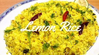 HOW TO COOK RICE WITH LEMON-FAMOUS INDIAN DISH-BRIEFLY DESCRIBED IN VIDEO