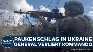 PUTINS KRIEG: Desolate Lage! Ukraine entzieht General an Front das Kommando - Russland vor Erfolg