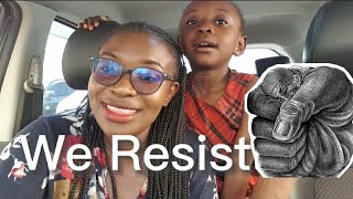 VLOG: Resisting Finance Bill Kenya 🇰🇪 2024.  Joining the Anti Finance bill Protest with our Girl