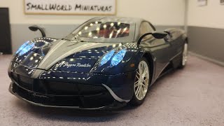 Pagani Huayra escala 1/18 26,5cm Som LedR$ 399,00···#miniatura #miniature #miniaturas #diecast #ho