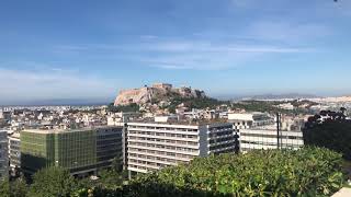 Rooftop restaurant in Athens