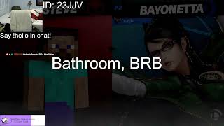 Bathroom, BRB | Smash Ultimate Viewer Arena | Stream VOD