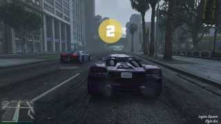 GTA 5 Online - "Eight Figure Bonus" GTA Race - PS4