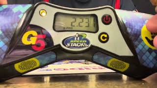 Sport Stacking Super Mini 3-6-3 2.231 (3 NEW RECORDS!!)