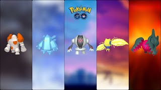 Pokemon GO: Raid Battle Catching Regirock & Regice & Registeel & Regieleki & Regidrago