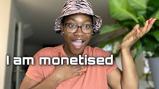 We are ￼ monetised on YouTube | appreciation to all￼