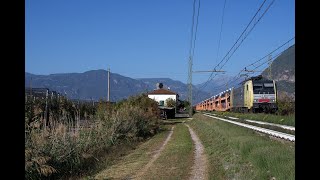 IL SALUTO DELLA 189.902 IN 4K. #ferroviadelbrennero #brennerbahn #treno #zug #train