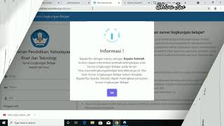 Cara Cetak Kartu Login Survey Lingkungan Belajar