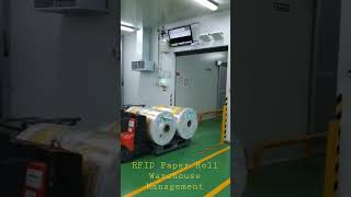 RFID Paper Roll Warehouse Management