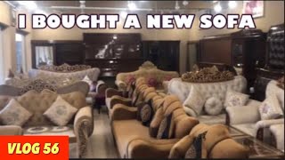 I BOUGHT A NEW SOFA /NEW SOFA DESIGN 2021/VLOG 56