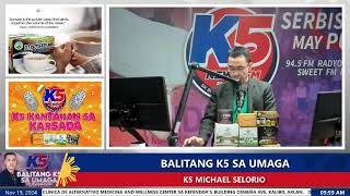 BALITANG K5 SA UMAGA | K5 MICHAEL SELORIO