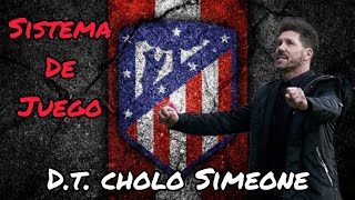 Fútbol Sistema de Juego Táctico 🇪🇸 "Atlético de Madrid" Diego Cholo Simeone