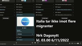 Italia sier nei til flere migranter fra menneskesmuglere. Stemples av NRK som nazister