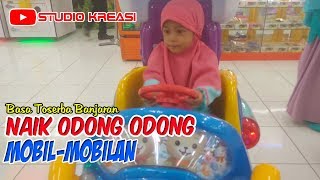 Serunya Naik Odong Odong Mobil Mobilan | Tempat Bermain Anak di Basa Toserba Banjaran Tegal