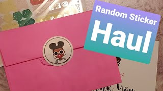 Sticker Haul | Various Shops