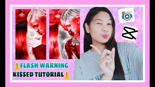 "FLASH WARNING KISSED" TUTORIAL USING CAPCUT & MEGA PHOTO (MARY DIOS VIDAL)