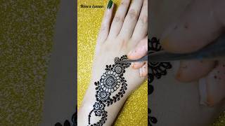 #shorts Simple mehndi design #mehndi #mehndidesigns