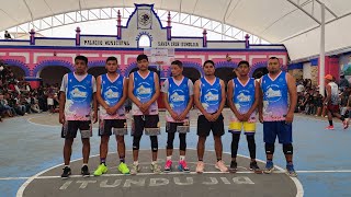 cazadores elima a iturbide por nocaut  3 min el juego torneo de basquetbol en santa cruz itundujia