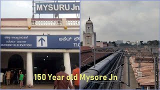 Complete Tour 150 Year Old Mysore Railway Junction facilities and features