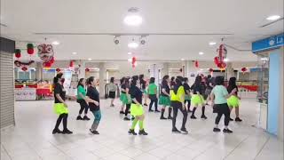 What It Takes Line Dance Demo By D'Sisters & Friends LDG @sophiaksf6551 #linedance