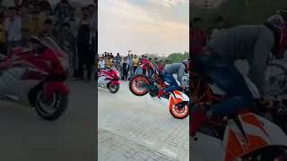 Kaisi lagi entry 💥😎 by faraz stunt rider #farazstuntrider #superbikes #hayabusa