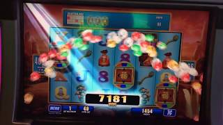 *SUPER HUGE WIN* Ruler of Luck WMS slot machine min bet.