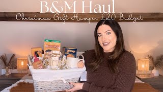 B&M Christmas Hamper for her || £20 Budget!