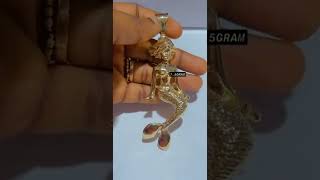 18KARAT MERMAID GOLD PENDANT, AVAILABLE FOR NEXT DAY DELIVERY.