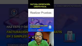 Facturación Electrónica Gratis en 3 Pasos #contabilidad #facturaelectronica