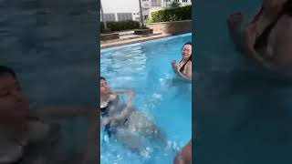 Priceless moment #beats #music #shortvideo #viral #enjoy #family #music#swimming #ytshorts