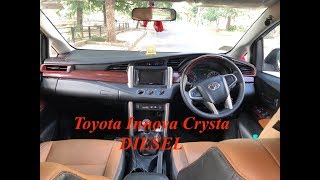 TOYOTA INNVOVA CRYSTA | DIESEL | 2.4 G | INTERIOR | EXTERIOR