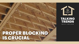 Proper Blocking For Your Ceiling is Crucial